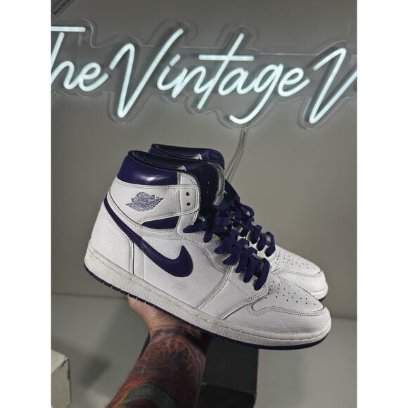 Nike Air Jordan 1 OG High Court Purple W CD0461-151 Women’s 12 / Men’s 10.5 - Picture 1 of 9